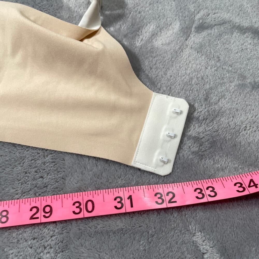 Honeylove CrossOver Bra XL White Beige Wireless Comfort Support Mesh Padded - Picture 6 of 7